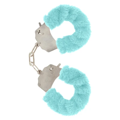 Afbeelding van Pluchen Handboeien Blauw