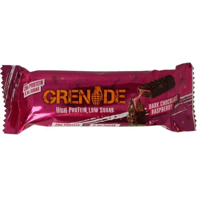 Afbeelding van Grenade Carb Killa Protein Bar Dark Chocolate Raspberry (1 x 60 gr)