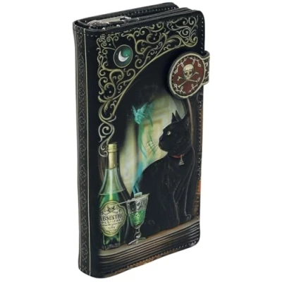 Afbeelding van Nemesis Now Absinthe Black Cat Familiar Purse 18.5cm