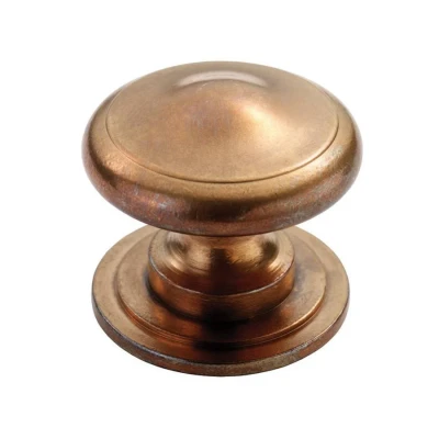 Afbeelding van Bronzen knopje 35 mm model Cottage