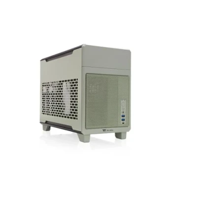Afbeelding van Thermaltake TR100 Matcha Green Mini tower Gaming behuizing Groen