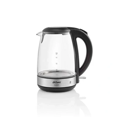 Afbeelding van arzum AR3071 Waterkoker Aantal/Volume: 1.7 l Zwart