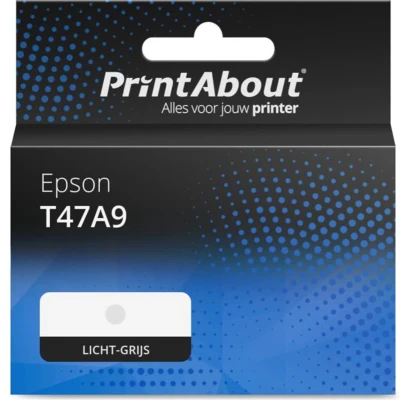 Afbeelding van Huismerk Epson T47A9 Inktcartridge Licht grijs