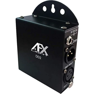 Afbeelding van AFX Light DD2 DMX splitter met 2 uitgangen