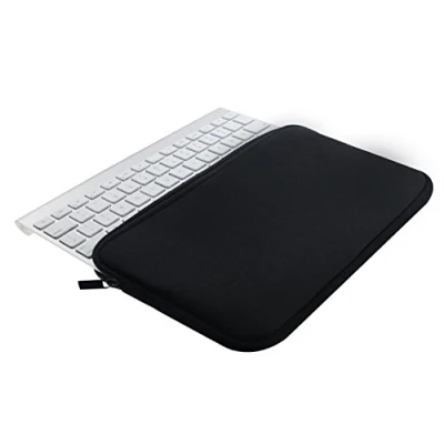 Afbeelding van Wommty Neopreen Stofkap Rits Draagtas Protector Sleeve Skins Pouch Tassen voor Apple Draadloos Bluetooth Toetsenbord MC184LL/B MC184CH en MLA22LL/A Logitech Easy Switch K810 / K811