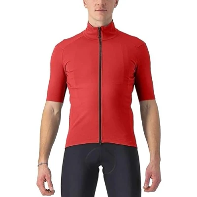 Afbeelding van Castelli 4522513 642 Perfetto RoS2 Wind J shirt met lange mouwen heren Pompeian Red maat XXL