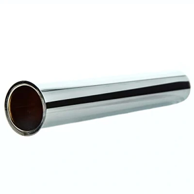Afbeelding van tecuro Dompelbuis felsbuis Ø 32 x 200 mm voor sifon geursluiting, verchroomd roestvrij staal
