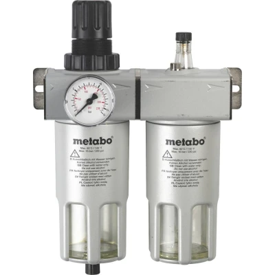 Afbeelding van Metabo Accessoires Onderhoudseenheid FRL 180 1/4&quot; met manometer 901063869