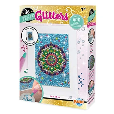 Afbeelding van Buki France DP007 Be Teens Glitters Doodshoofd