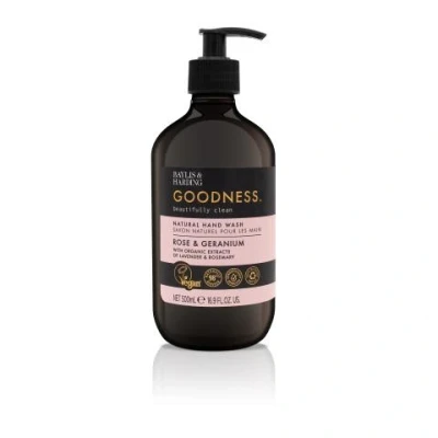Afbeelding van Baylis&amp;harding Hand Wash Goodness Rose &amp; Geranium, 500 ml