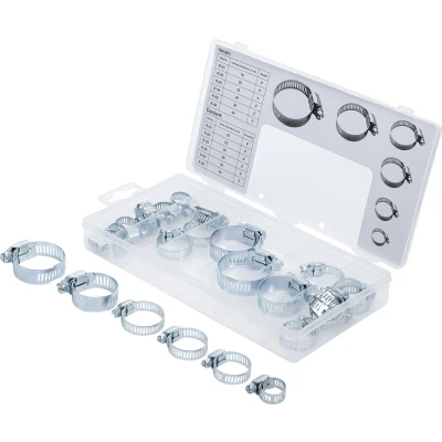 Afbeelding van BGS Slangklem assortiment 25 delig