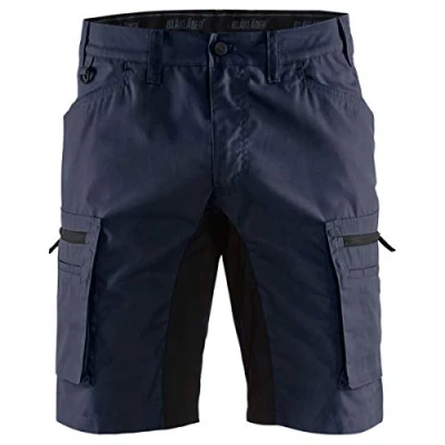 Afbeelding van Blaklader Service short stretch 1449 1845 Donker marineblauw/Zwart C50