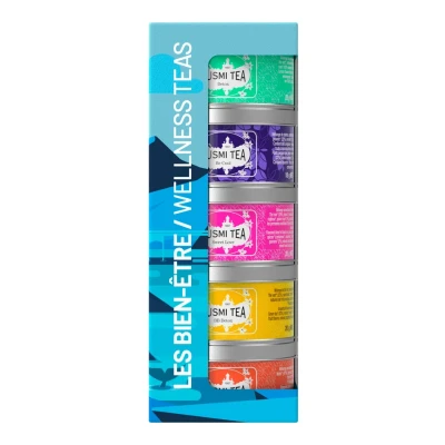 Afbeelding van Kusmi Tea Wellness losse thee in blik 5 stuks