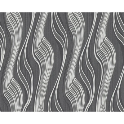 Afbeelding van AS Creation Trendwall 3714 16 371416 Zwart / Zilver