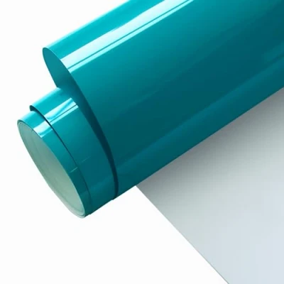 Afbeelding van FORBELL Plotterfolie textiel, 30,5 cm x 3 m strijktransferfolie (aquagroen)