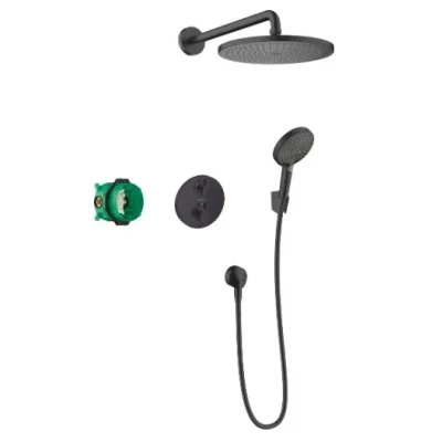 Afbeelding van Hansgrohe Raindance select s HG Shower Set compl. inb. Croma 280SMZ m.zwart