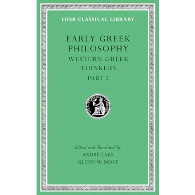 Afbeelding van Early Greek Philosophy, Volume V: Western Thinkers, Part 2
