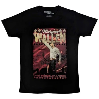 Afbeelding van Morgan Wallen One Thing At A Time Heren T shirt XL Zwart