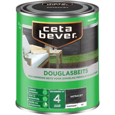 Afbeelding van Cetabever Douglas Beits Antraciet 750ml