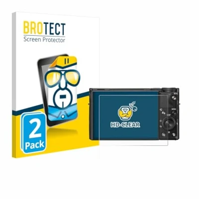 Afbeelding van BROTECT Screenprotector voor Sony Cyber Shot DSC RX100 VIIA Folie Beschermfolie transparant (2 Stuks)