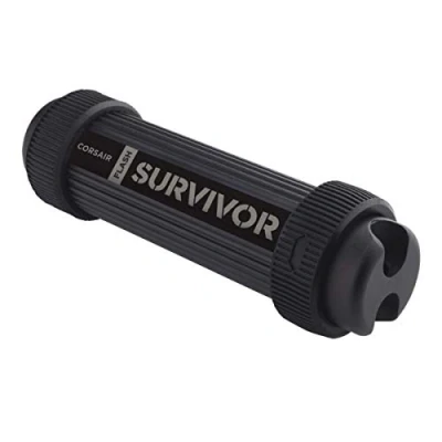 Afbeelding van Corsair CMFSS3B 512GB Survivor Stealth v2 robuuste waterafstotende Flash Drive (512GB, USB 3.0) zwart/meerkleurig