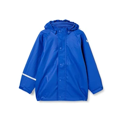 Afbeelding van CareTec Rain Jacket Pu W/O Fleece Regenjas, uniseks, kinderen en jongens, oceanblue (706), 86 cm