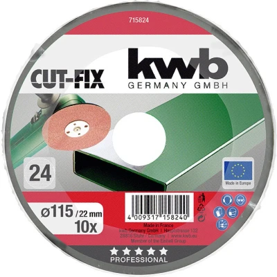 Afbeelding van KWB Fiberschijven 115mm K24 10 Stuks
