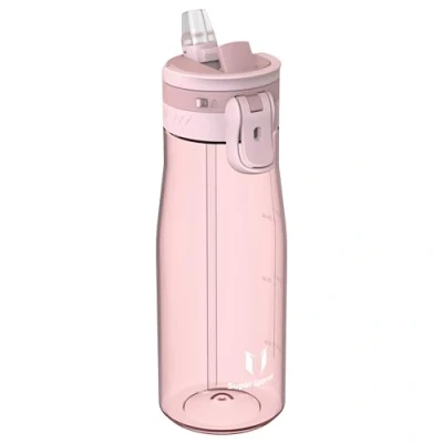 Afbeelding van Sparrow Waterfles 1L BPA vrij TouchFlow Niet giftige Tritan One Tap Rietjesfles Lekvrij &amp; Duurzaam voor Sport en Buitenactiviteiten