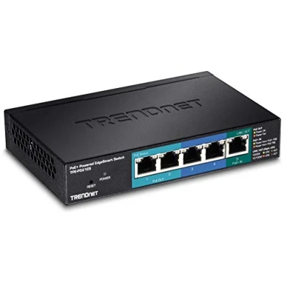 Afbeelding van Trendnet TPE P521ES netwerk switch Managed Gigabit Ethernet (10/100/1000) Zwart Power over