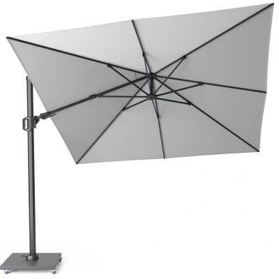 Afbeelding van Zweefparasol Platinum Challenger T2 Light grey (300 x 300 cm)