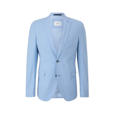 Afbeelding van s.Oliver Black Label PURE Blazer, Heren, Maat: 106, Himmelblau