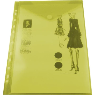 Afbeelding van EXXO HFP #35453 A4 Ringband Documententas Top Open Geel 10 stuks (1 pak @ stuks)