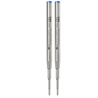 Afbeelding van Monteverde Capless Gel Refill (Montblanc) Medium Blue 2 Pc