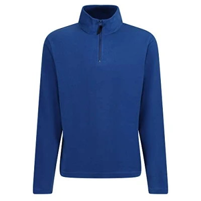 Afbeelding van Kobalt Blauw dunne fleece trui met halve rits merk Regatta maat L