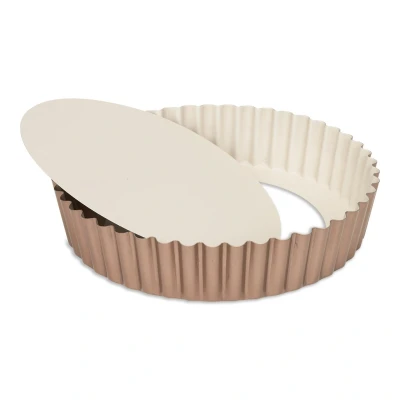 Afbeelding van Patisse Quichevorm Losse Bodem Hoge Rand Ceramic Ø25cm