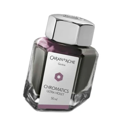 Afbeelding van Caran d&#039;Ache Inktpot Ultraviolet 50ml Gratis graveren