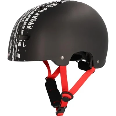 Afbeelding van FISCHER FAHRRAD BMX Track L/XL fietshelm Zwart Confectiemaat: L