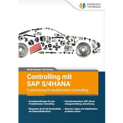 Afbeelding van Controlling mit SAP S/4HANA® Customizing Produktkosten