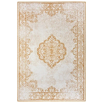Afbeelding van Binnen en Buitenkleed Delight Wit 120x170cm 123vloerkleed.nl is de online webshop voor vloerkleden woonaccessoires.