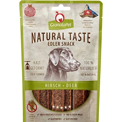 Afbeelding van Granatapet Natural Edele Snack Hert 3 x 90 g