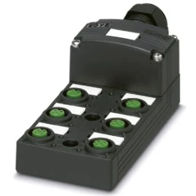 Afbeelding van Phoenix Contact SACB 6/ 6 SC SCO P 1452945 Passieve sensor/actorbox M12 verdeler met kunststof schroefdraad 1 stuk(s)