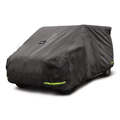 Afbeelding van Maypole Campervan afdekking geschikt voor FIAT Ducato en Peugeot Boxer, 4 laags, ademend, waterafstotend, grijs met reflectoren