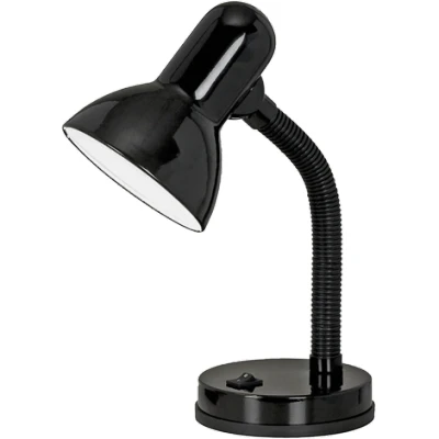 Afbeelding van EGLO Tafellamp Basic zwart / ø12,5 x h30 cm excl. 1x e27 (elk max. 40 w) draaibaar