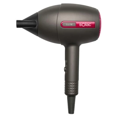 Afbeelding van Solac SH7087 Fast Ionic Dry Haardroger 2000W Grijs/Roze