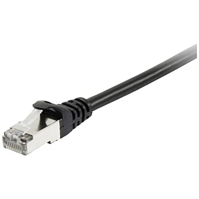 Afbeelding van Equip Patchkabel RJ45 S/FTP Cat6 (SSTP) PIMF HF polybag 15,00 m zwart
