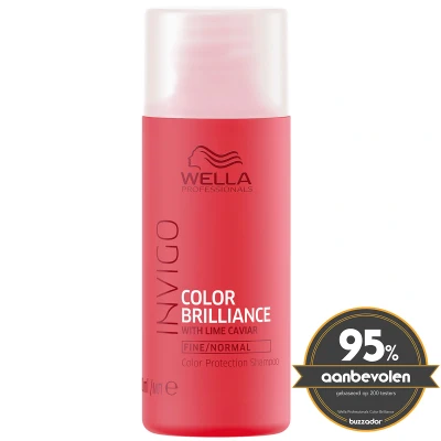 Afbeelding van Wella Professionals Invigo Color Brilliance Shampoo Gekleurd &amp; Fijn Haar 50 ml