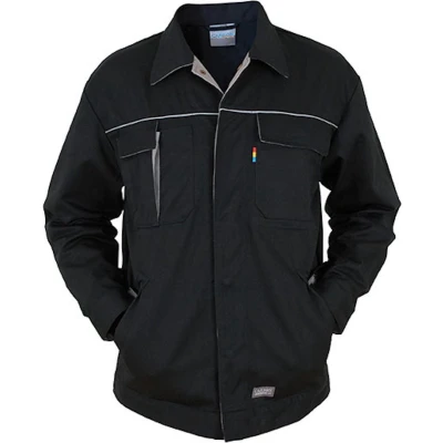 Afbeelding van Carson Contrast CC710.GS werkjas 42 EU zwart/grijs