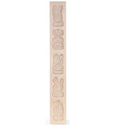 Afbeelding van Speculaasplank Vijf figuren (5x) 9x5,5cm.
