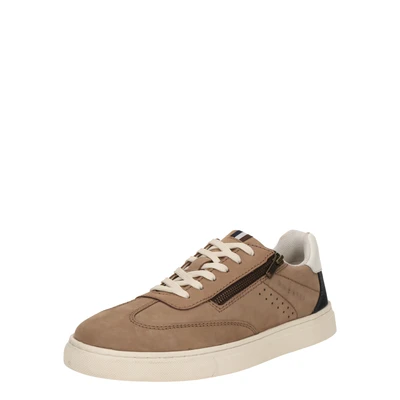 Afbeelding van bugatti Sneaker Sneakers laag, Heren, Maat: 41, Taupe Nubukleer