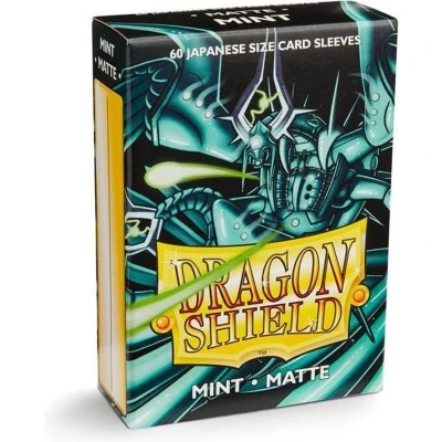 Afbeelding van Dragon Shield Card Sleeves: Japanese Matte Mint (59x86mm) 60 stuks